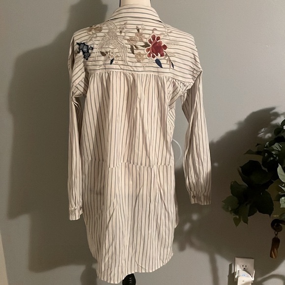 JOHNNY WAS WORKSHOP EMBROIDERED SHIRT BOHO CHIC. - Picture 4 of 10